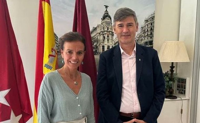 Daniel Passerini culminó en Madrid su gira por Europa