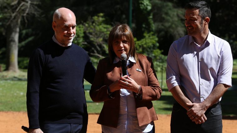 FOTO: Patricia Bullrich anunció que Horacio Rodríguez Larreta será su jefe de Gabinete