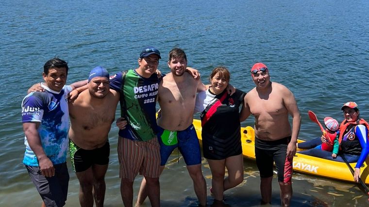 Más de 200 nadadores participan en Salta del Circuito NOA de Aguas Abiertas