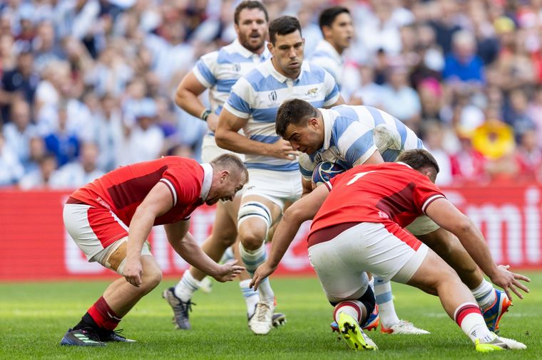 Argentina y Gales por cuartos de final. (Foto: UAR / Rugby Union)