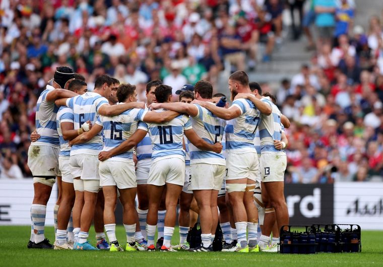 FOTO: Argentina y Gales por cuartos de final. (Foto: UAR / Rugby Union)