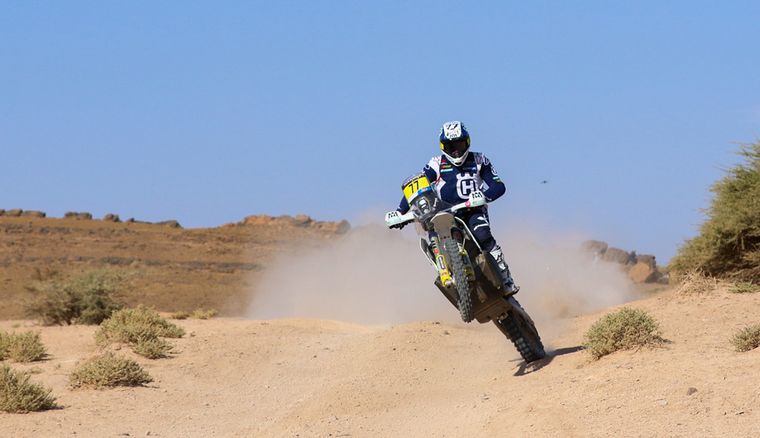 Un día largo y duro para Luciano Benavides, fue 4° en Marruecos