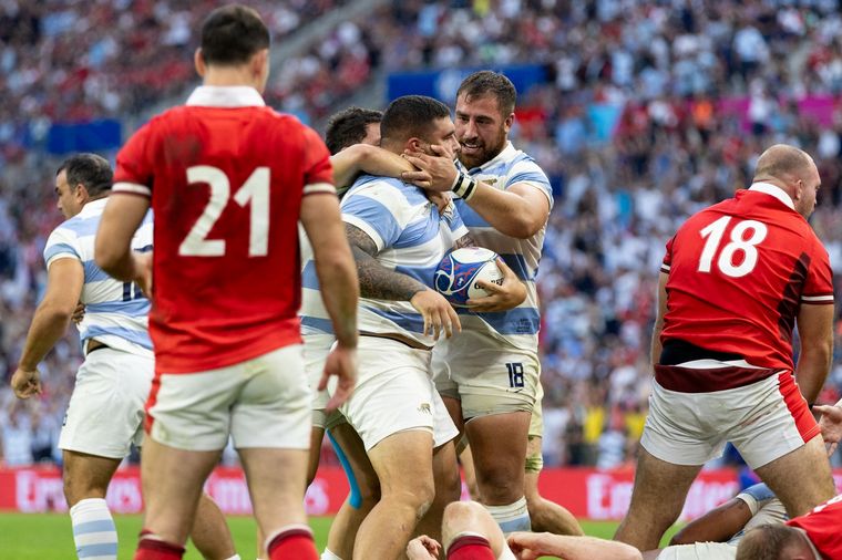 Los Pumas vencieron a Gales y son semifinalistas. (Foto: UAR / Rugby Union)