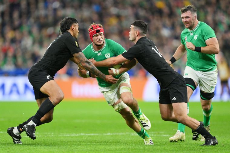 FOTO: Nueva Zelanda venció a Irlanda en cuartos de final. (Foto: World Rugby)