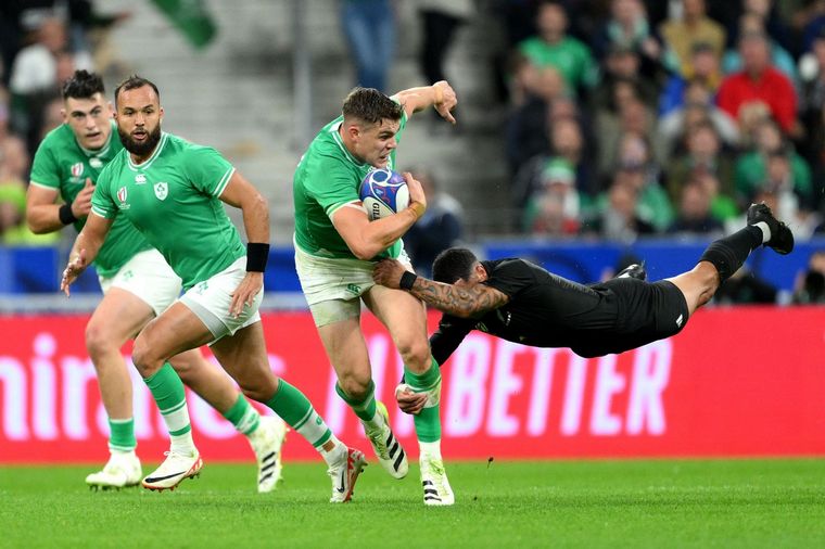 Nueva Zelanda se impuso ante un gran equipo de Irlanda. (Foto: World Rugby)