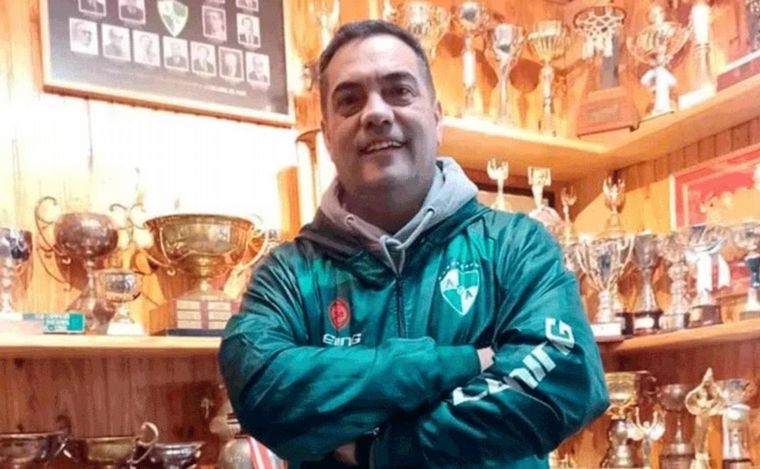 Gustavo Peirone, entrenador de Atenas. (Foto: Prensa Atenas)