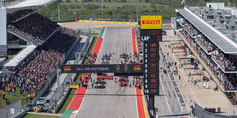 Fórmula 1: Pirelli anticipa para Austin, el comienzo de un viaje americano