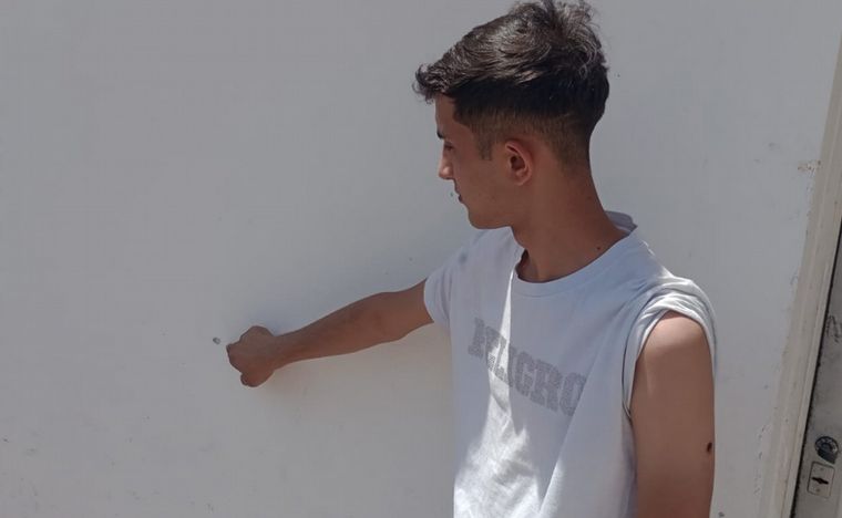 Jhonatan, el joven baleado.