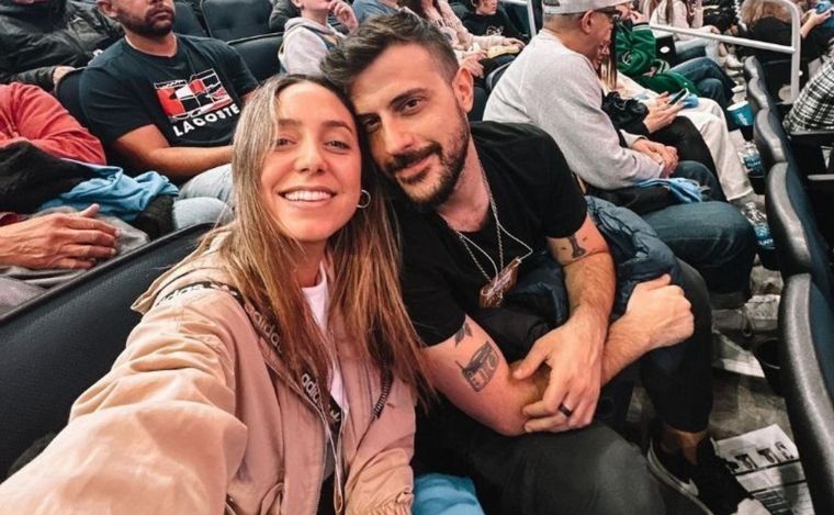 Sofía Martínez y Diego Leuco. 