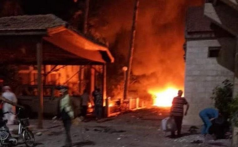 La explosión dejó más de 500 muertos, según autoridades de Gaza. 