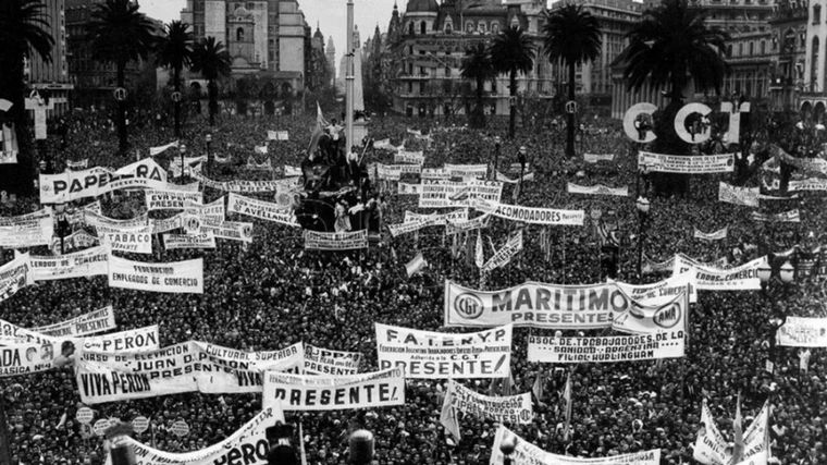 El 17 de octubre, un día que marcó un antes y un después en el peronismo.