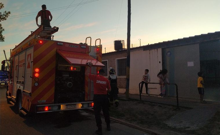 FOTO: Incendio en escuela de zona oeste: “Pudo haber sido un desastre”.