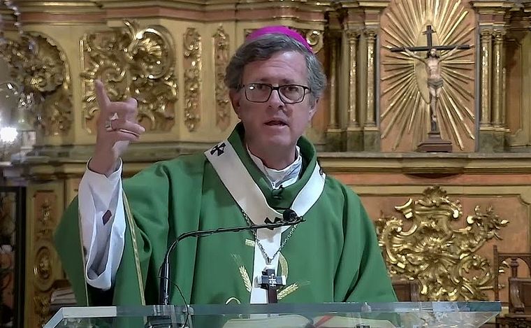 Jorge Ignacio García Cuerva, arzobispo de Buenos Aires.