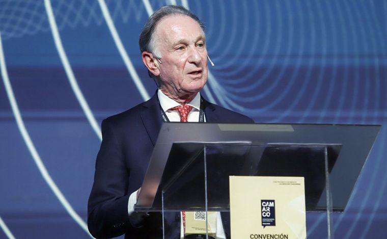 Gustavo Weiss, titular de la Cámara Argentina de la Construcción. (Foto: NA)