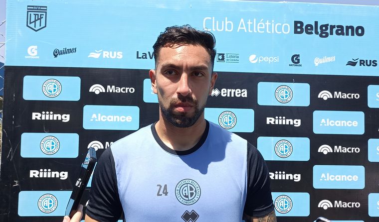 Erik Godoy, pieza importante en este semestre de Belgrano