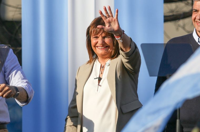 Patricia Bullrich, otra vez al frente de la cartera que condujo con Macri. 