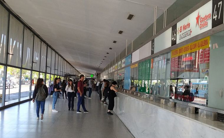 No se venden pasajes de larga distancia más allá del 30 de noviembre en Rosario.