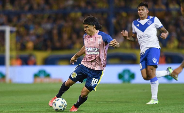 Rosario Central vs. Vélez. Fecha 9 de la Copa de la Liga Profesional 2023. 