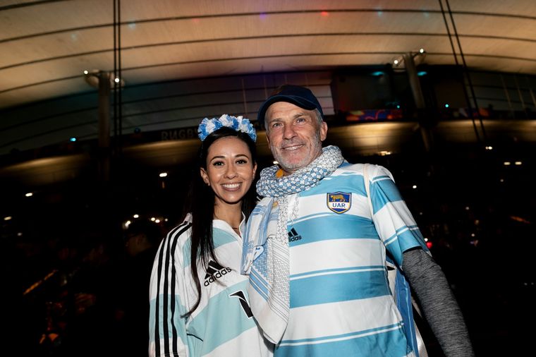 Los hinchas argentinos copan Paris para ver a Los Pumas. (Foto: Prensa UAR)