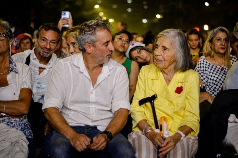 FOTO: Fresneda, sobre Sonia Torres: “Duele que se haya ido sin encontrar a su nieto”.