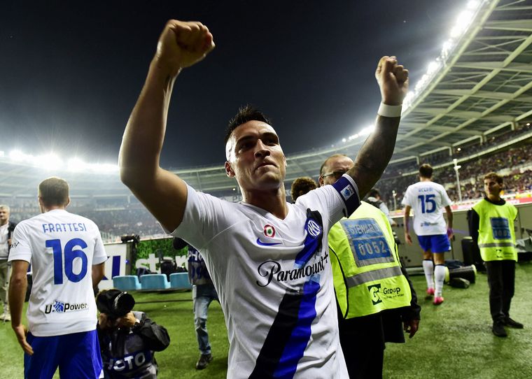 FOTO: Lautaro Martínez, figura del Inter.