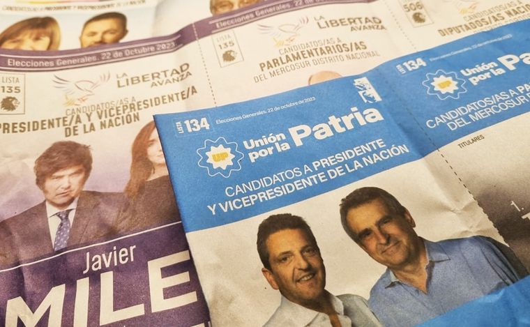 FOTO: Massa y Milei disputarán la presidencia de Argentina.