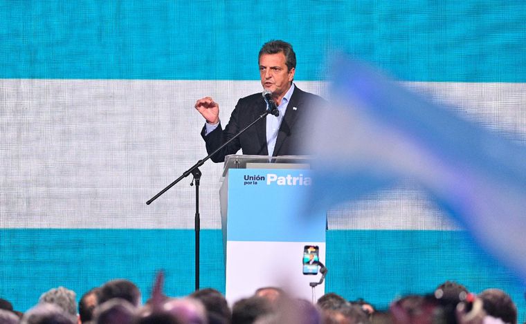 Sergio Massa llamó a un gobierno de unidad.