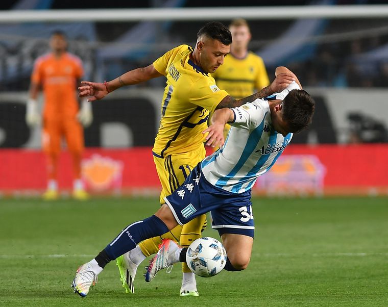 Boca-Racing, un duelo clásico. 