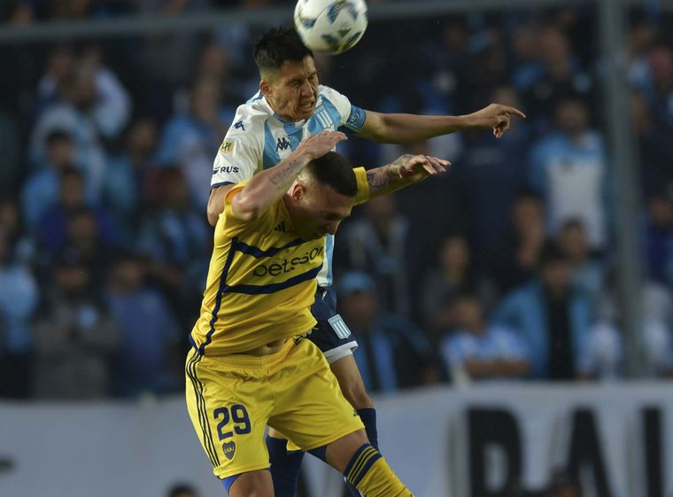 Boca-Racing, un duelo clásico. 