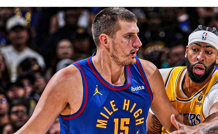 Jokic fue la figura del partido. (Foto:@Nuggets)