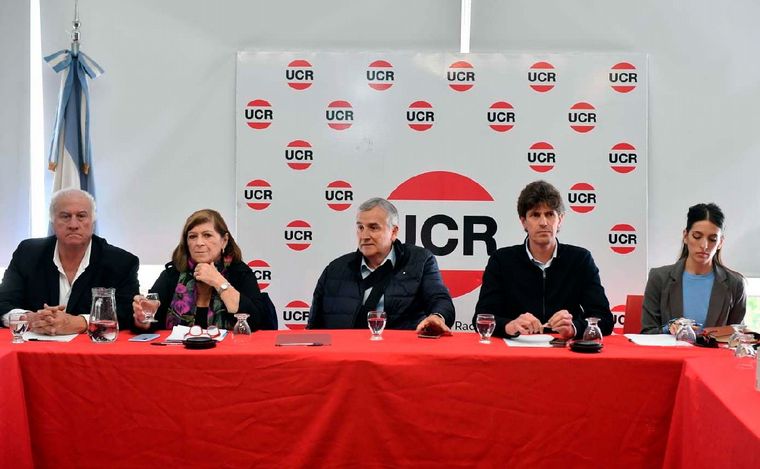 FOTO: El Comité Nacional de la Unión Cívica Radical. (Foto: Télam)