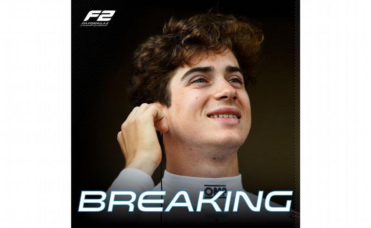 FOTO: Colapinto tuvo la confirmación esperada, estará en la FIA F2 en 2024