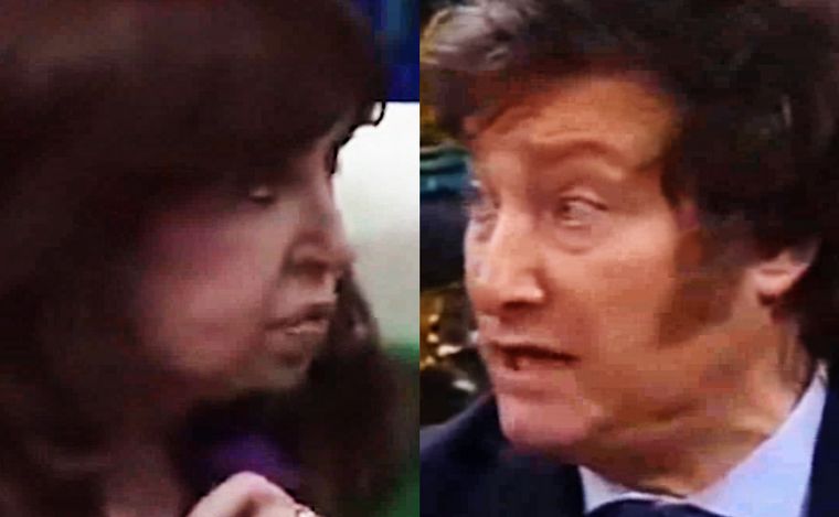 Cristina y Milei, silencio por favor.