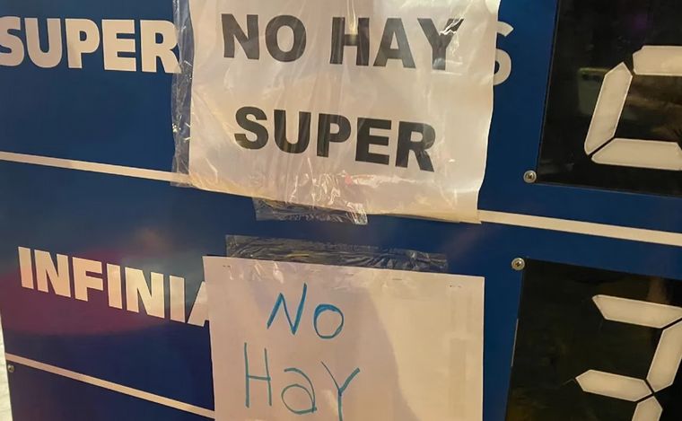 Se agudiza el faltante de naftas. (Foto: Emanuel Manitta/Cadena 3)