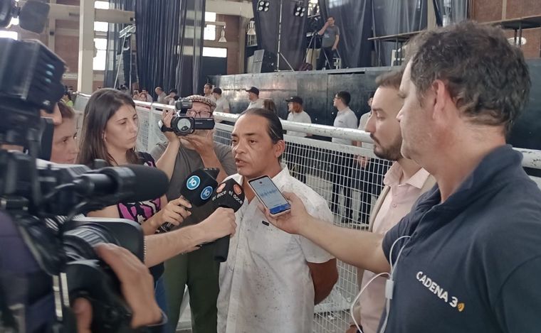 Sergio Fittipaldi, líder del Soelsac. (Foto: Gonzalo Carrasquera/Cadena 3)