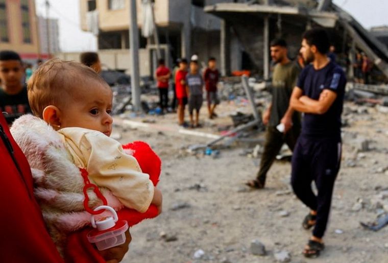 Confirman que un bebé argentino de nueve meses es rehén de Hamás