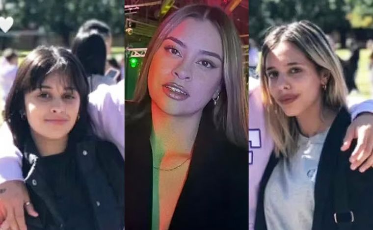 Sheila López, Stefanía Flores y Brisa López.