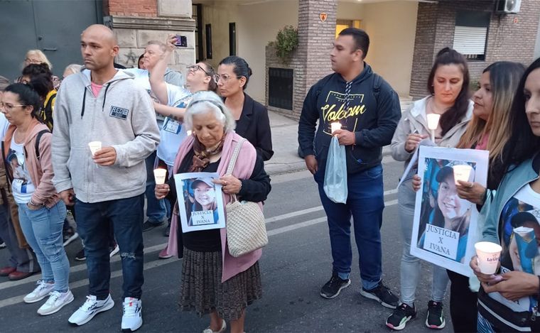 Homenaje a Ivana Garcilazo a un mes del crimen. 