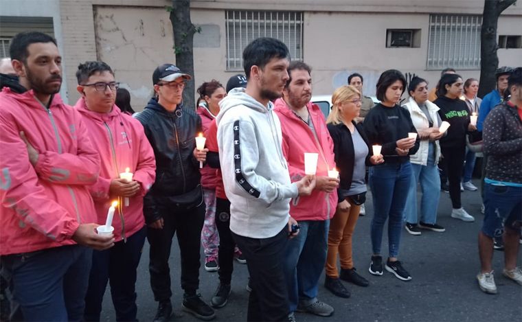 Homenaje a Ivana Garcilazo a un mes del crimen. 