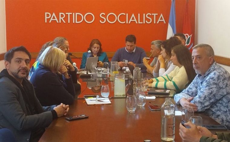 El Partido Socialista proclamó su apoyo a Sergio Massa de cara al balotaje. 