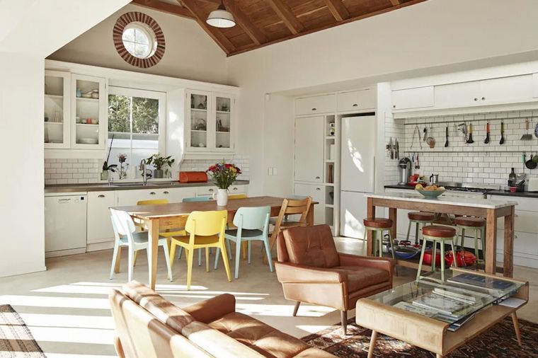 Los espacios híbridos combinan diversas funciones en un mismo entorno. Pinterest