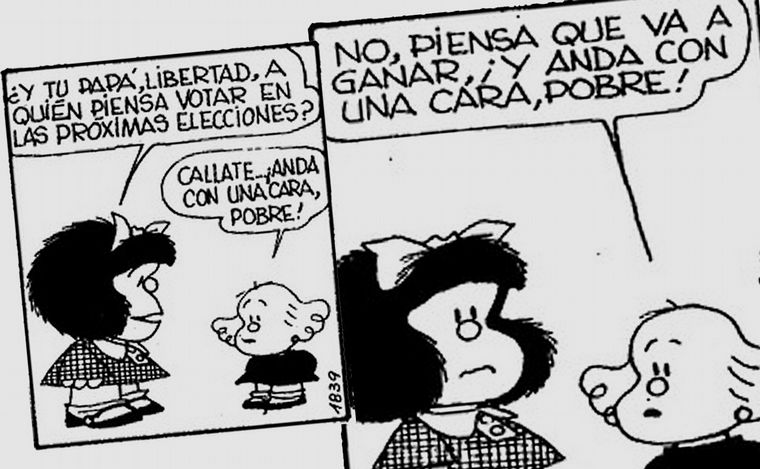 La viñeta se publicó hace 50 años.
