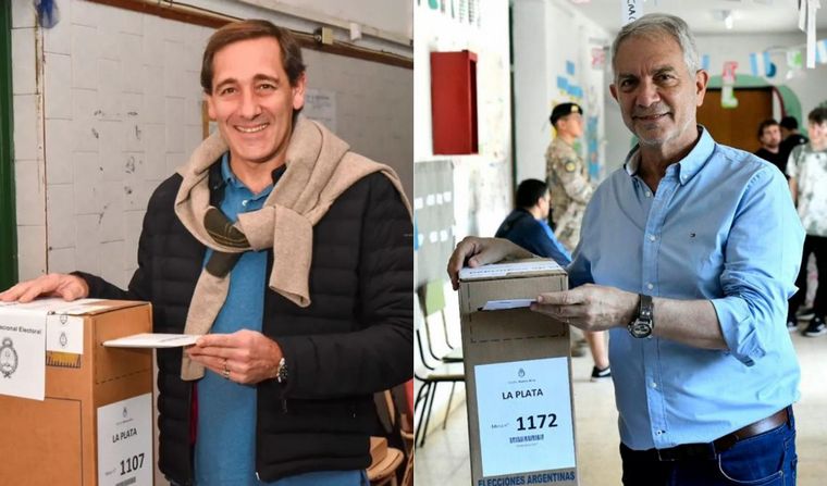 FOTO: Julio Garro y Julio Alak, envueltos en una disputa electoral con final abierto. 