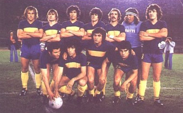 FOTO: 1978, ante Deportivo Cali (ganó)