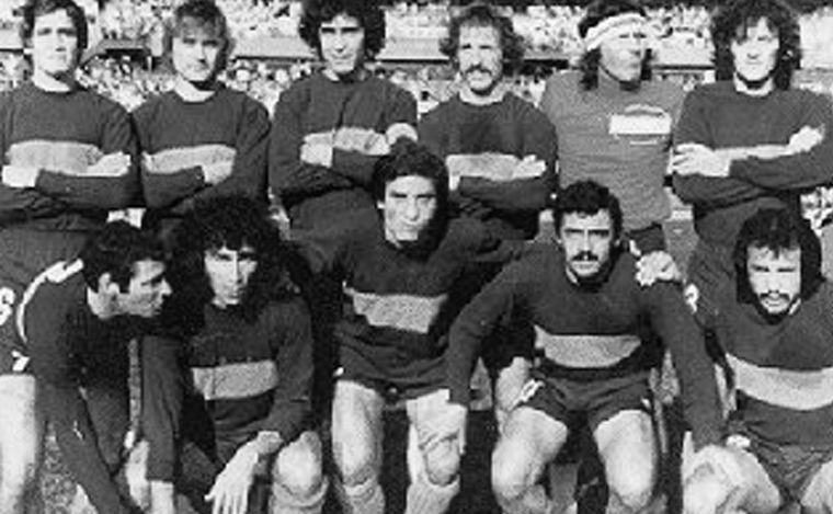 FOTO: 1979, ante Olimpia (perdió)