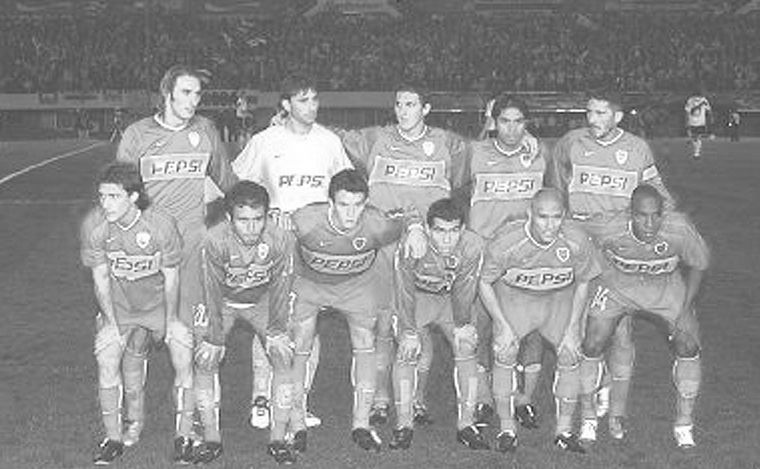 2004, ante Once Caldas (perdió)