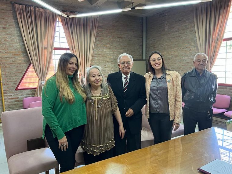 Hugo y Lilia se casaron tras 49 años juntos.