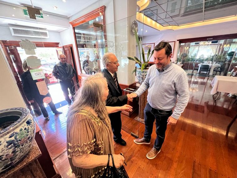 Hugo y Lilia festejan su casamiento en El Celta.