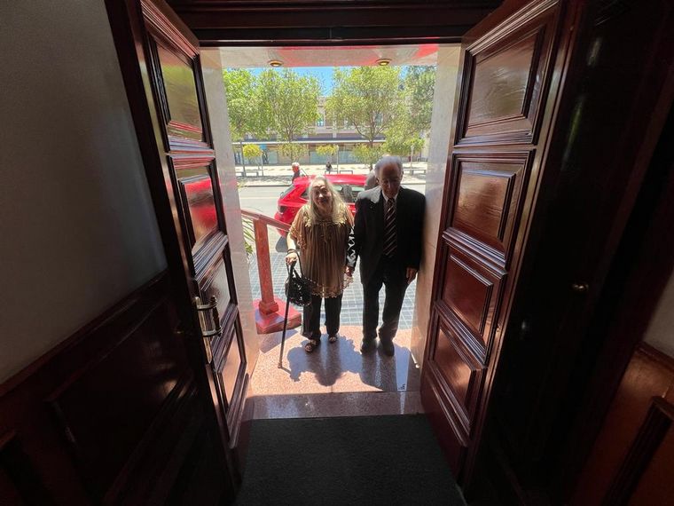 Hugo y Lilia festejan su casamiento en El Celta.