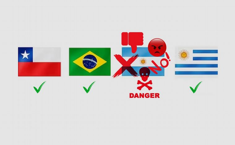 Argentina, estás rodeada